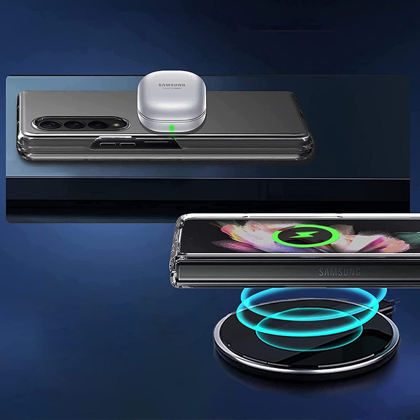 Venture Series Hard Shell Clear Case - Galaxy Z Fold4