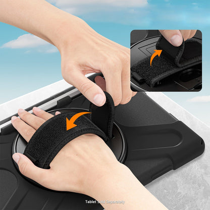 Samsung Galaxy Tab S11 Case - Heavy-Duty, Hand & Shoulder Strap | Raider-X Series