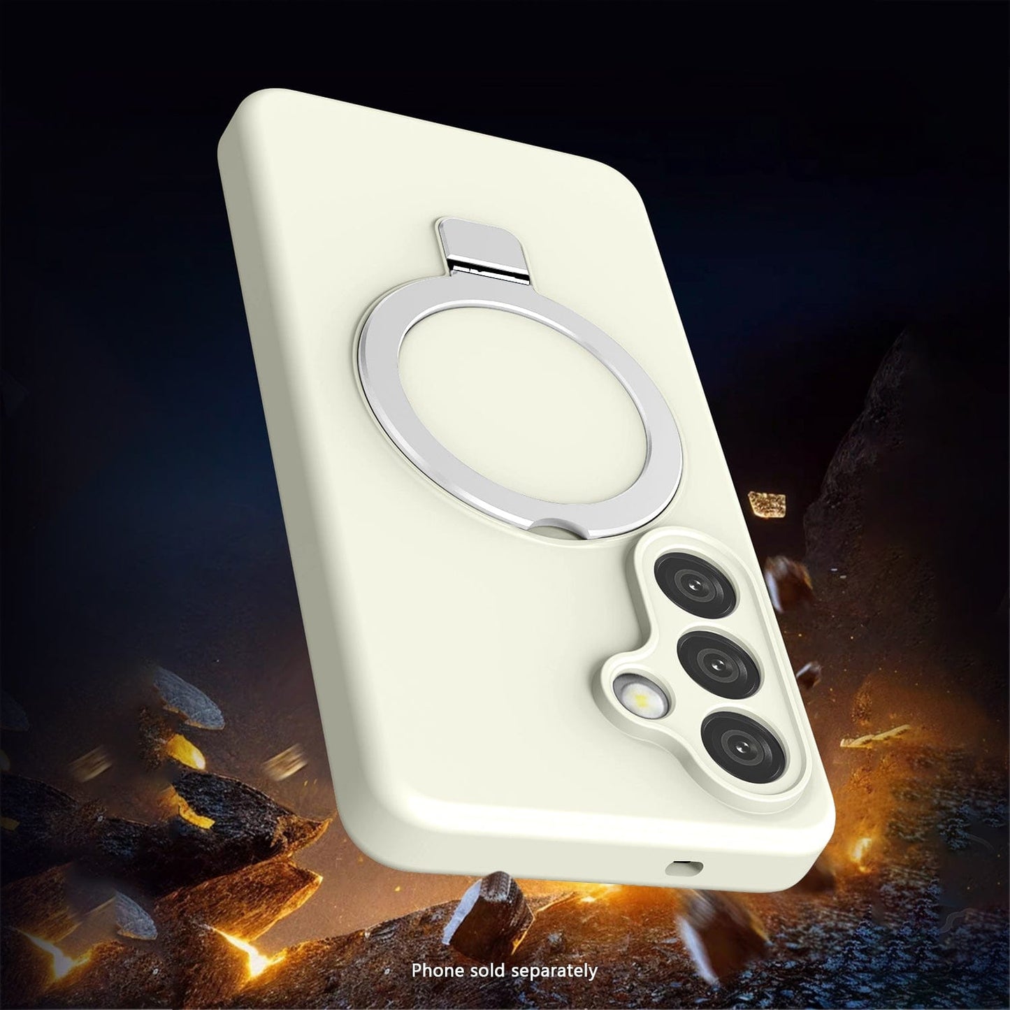 Samsung Galaxy S26 Case - Smooth Silicone, Kickstand | Venture Series