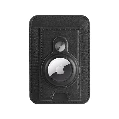 iPhone Leather Wallet Case with AirTag Holder - MagSafe | Indy Series