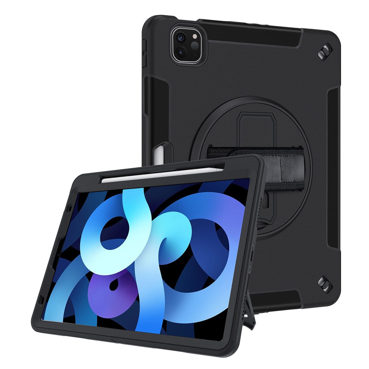 Raider Series Heavy-Duty Hand Strap Case - Apple iPad Air 10.9-inch (4th/5th Gen) and iPad Air 11-inch (M2 & M3 & M4)