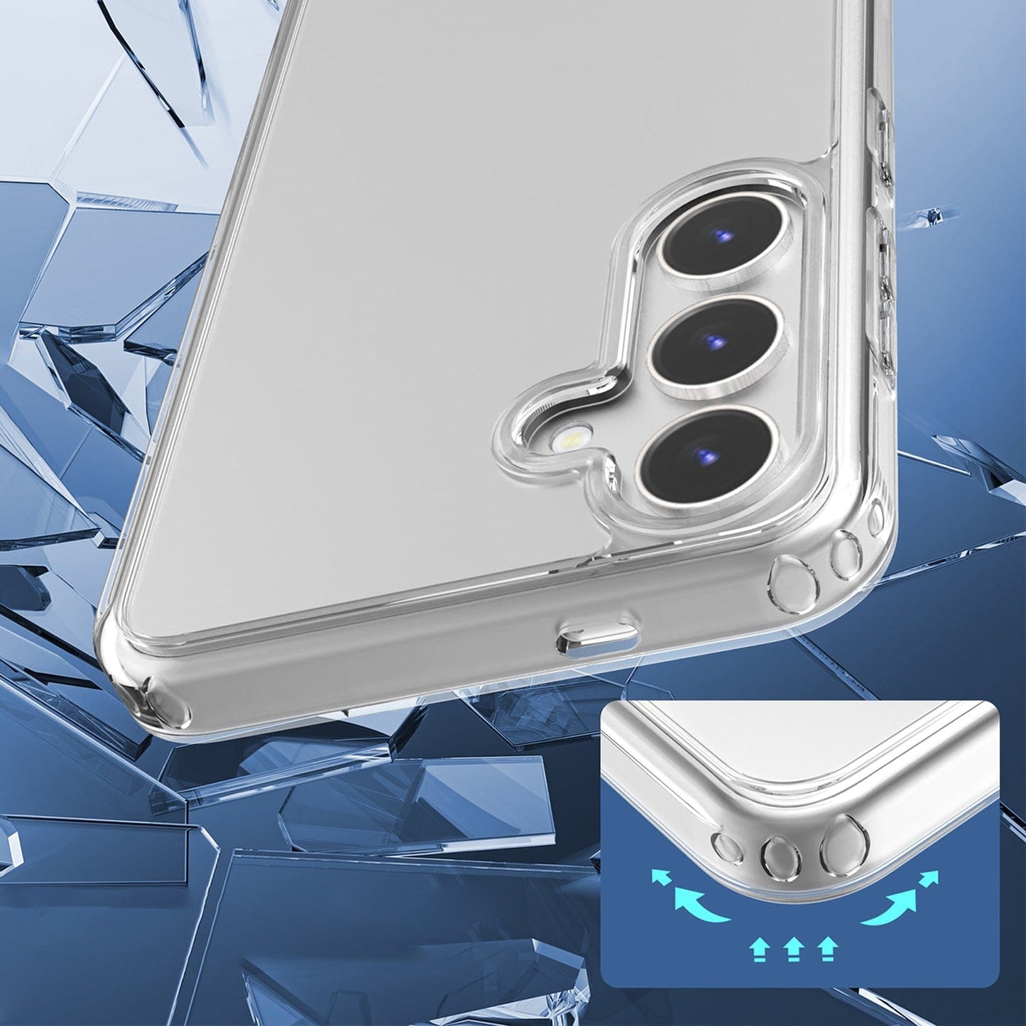 Venture Series Clear Hard Back Case - Samsung Galaxy S24+ - CP00536