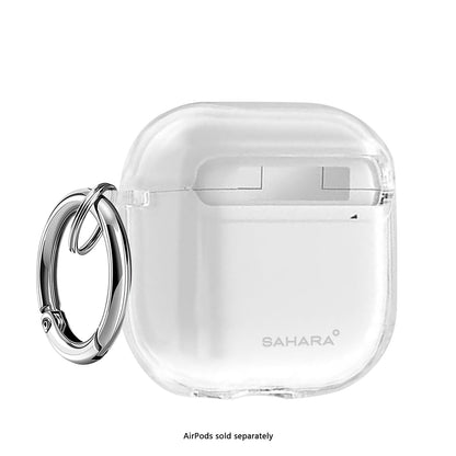 Apple AirPods 4 Clear Case - Protective Cover with Carabiner | Inspire Series