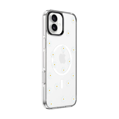 iPhone 16 Plus Floral Design Case with Swappable Back - Wireless Charging | Inspire Series