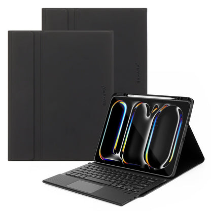 iPad Pro 13-inch (M4 2024 / M5 2025) Keyboard Case - Folio Design, Built-In Touchpad | Navigate Series