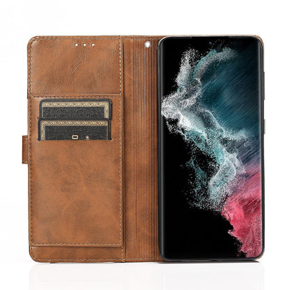 Indy Series Genuine Leather Wallet Case - Samsung Galaxy S23+