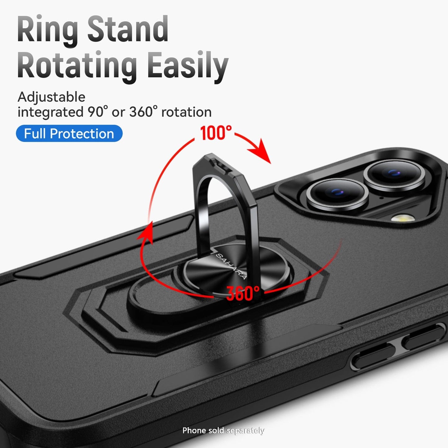 iPhone 17 Case - Heavy-Duty Kickstand, Military-Grade, Anti-Slip | Raider Series