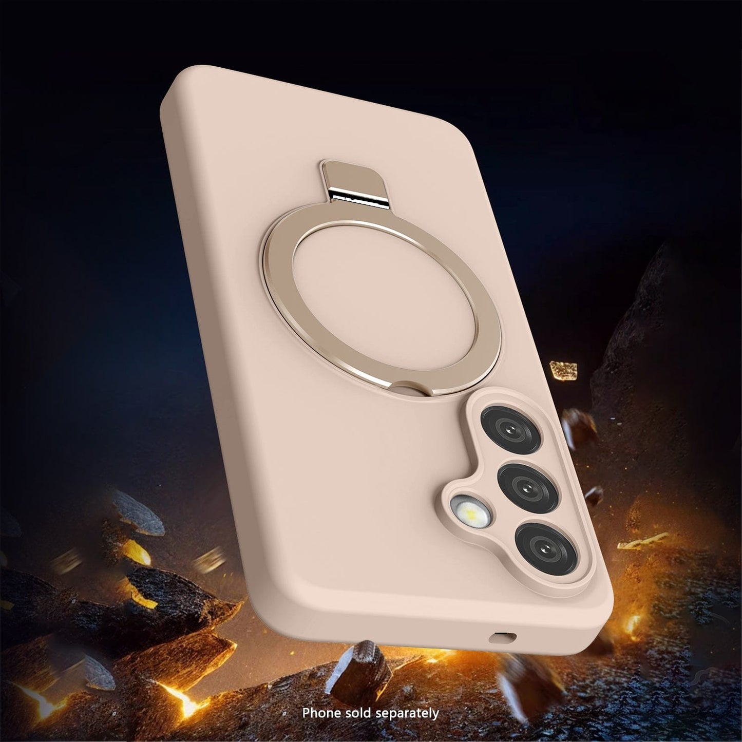 Samsung Galaxy S26+ Case - Smooth Silicone, Kickstand | Venture Series