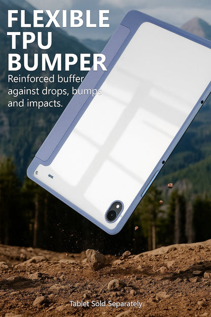 Samsung Galaxy Tab S11 Case - Slim Folio with Transparent Back | Venture Series