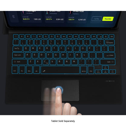 Microsoft Surface Pro 12-inch Keyboard Case - Backlit Trackpad | Navigate Series