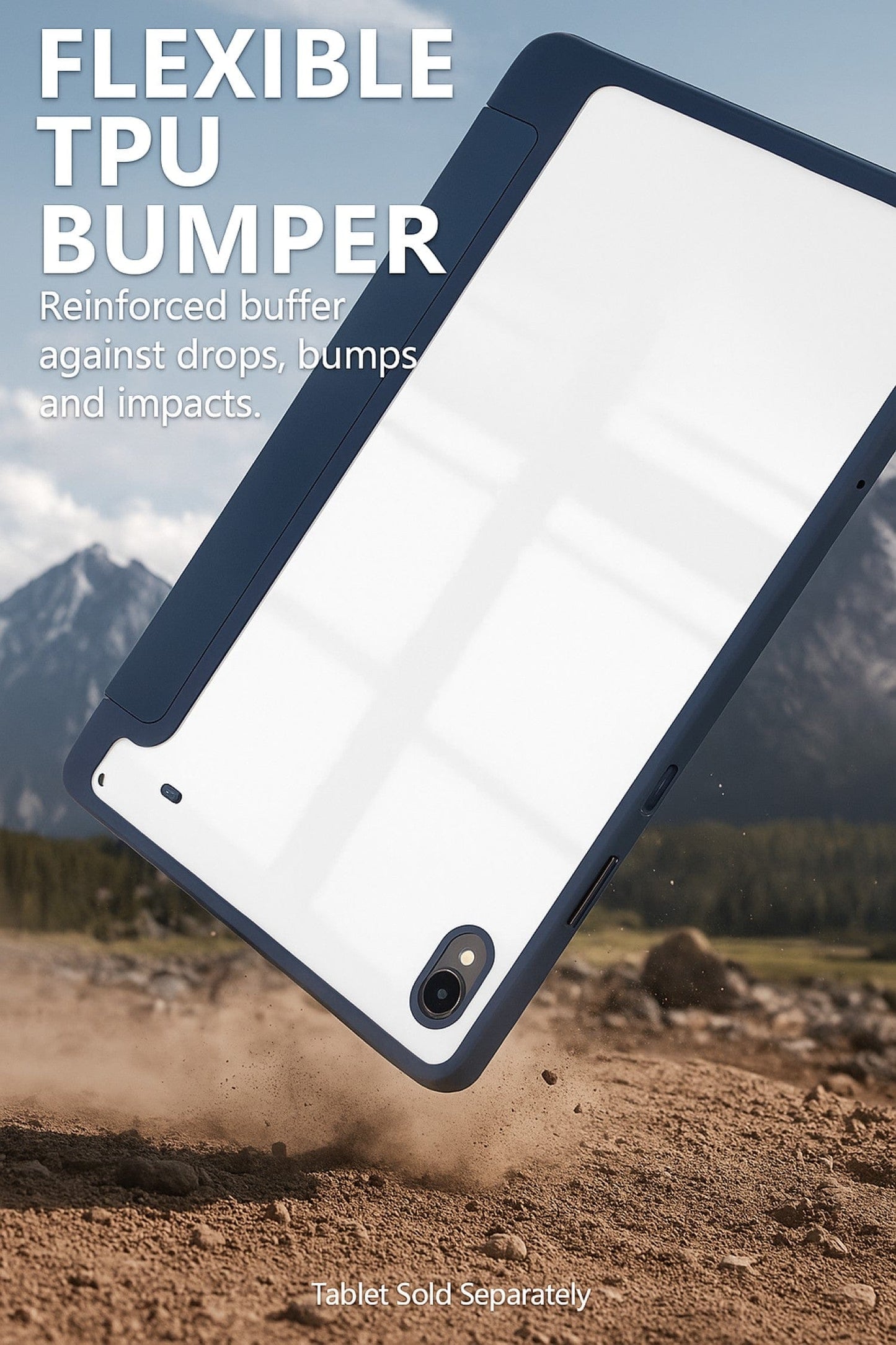 Samsung Galaxy Tab S11 Case - Slim Folio with Transparent Back | Venture Series