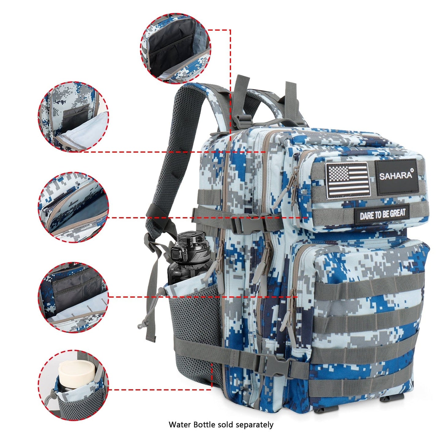 Raider Series Travel Bag & Laptop Backpack for Laptops up to 17.3-inch