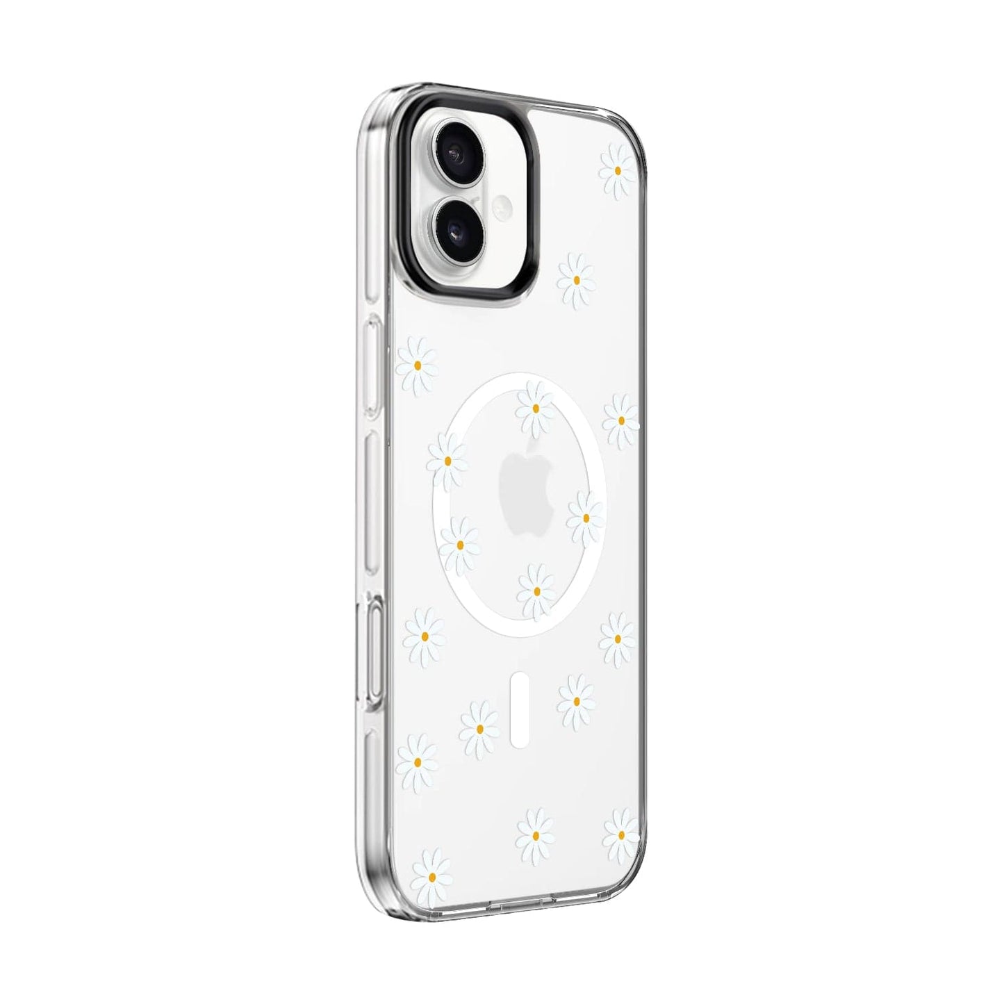 iPhone 16 Floral Design Case with Swappable Back - Wireless Charging | Inspire Series