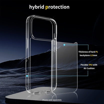 iPhone 17 Pro Clear Case - Slim, Anti-Slip Grip | Venture Series