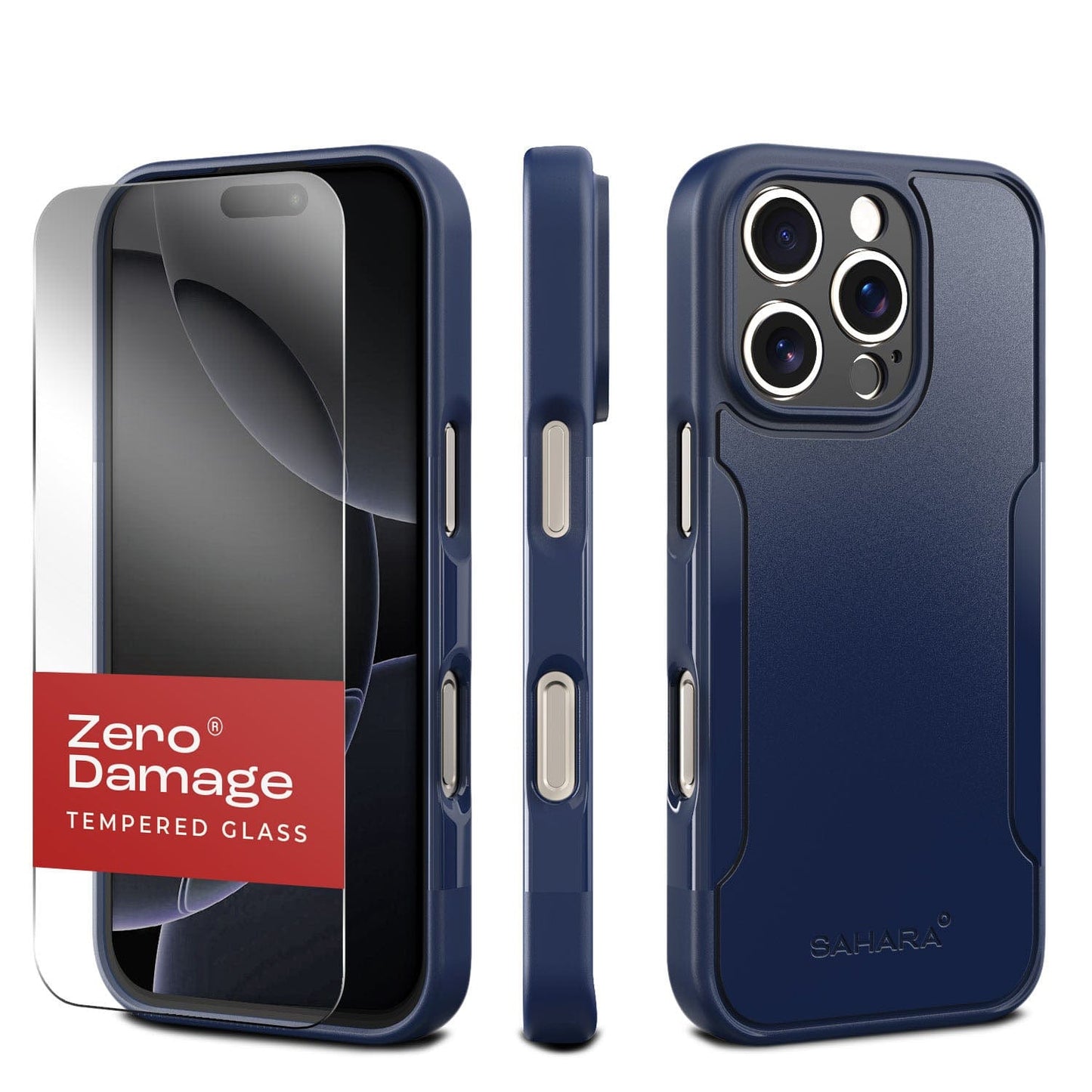 iPhone 16 Pro Rugged Case & Screen Protector Kit - MagSafe | Classic Series