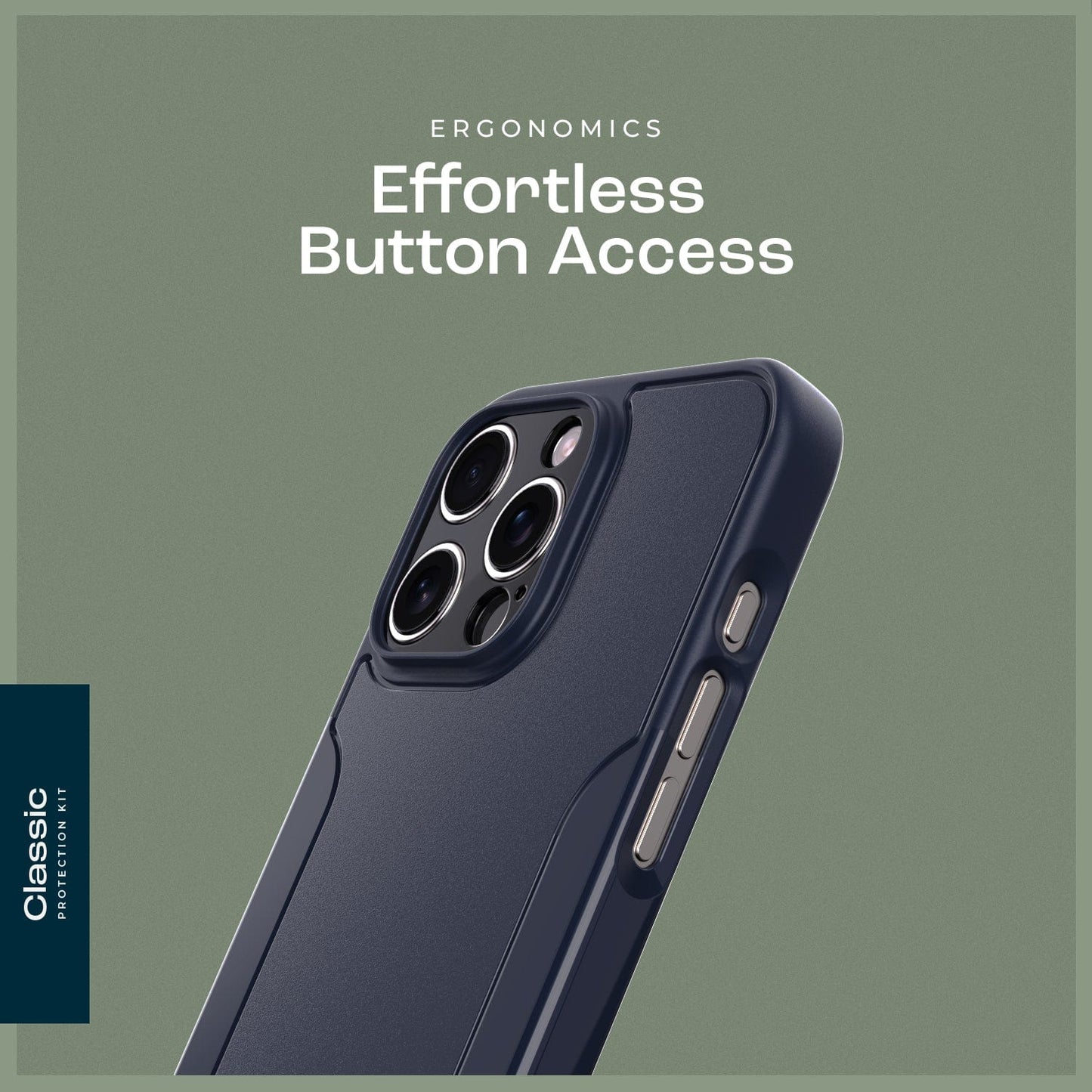 iPhone 16 Pro Rugged Case & Screen Protector Kit - MagSafe | Classic Series