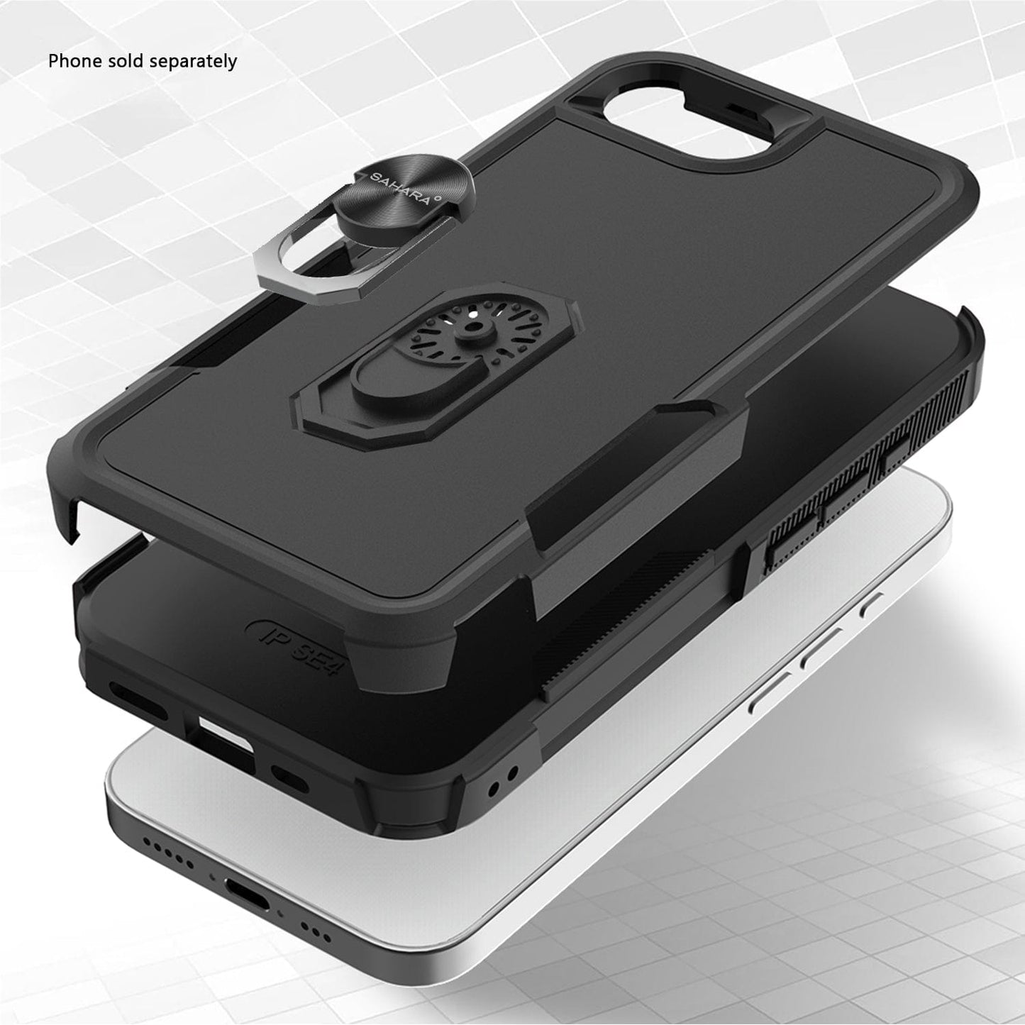 iPhone 17e & iPhone 16e Case - Heavy-Duty Kickstand, Anti-Slip | Raider Series