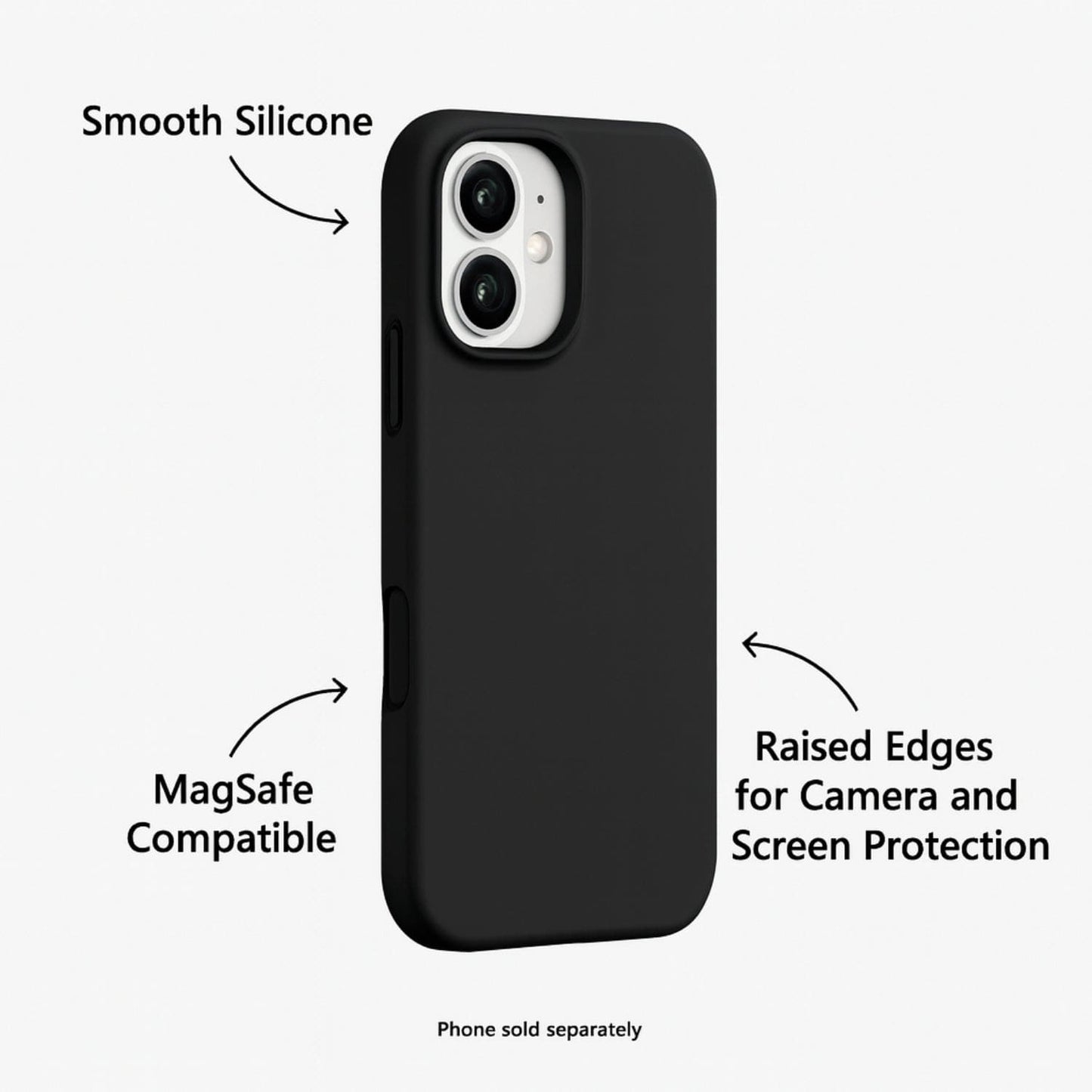 iPhone 17 Case - Silicone MagSafe Anti-Slip | Venture Series