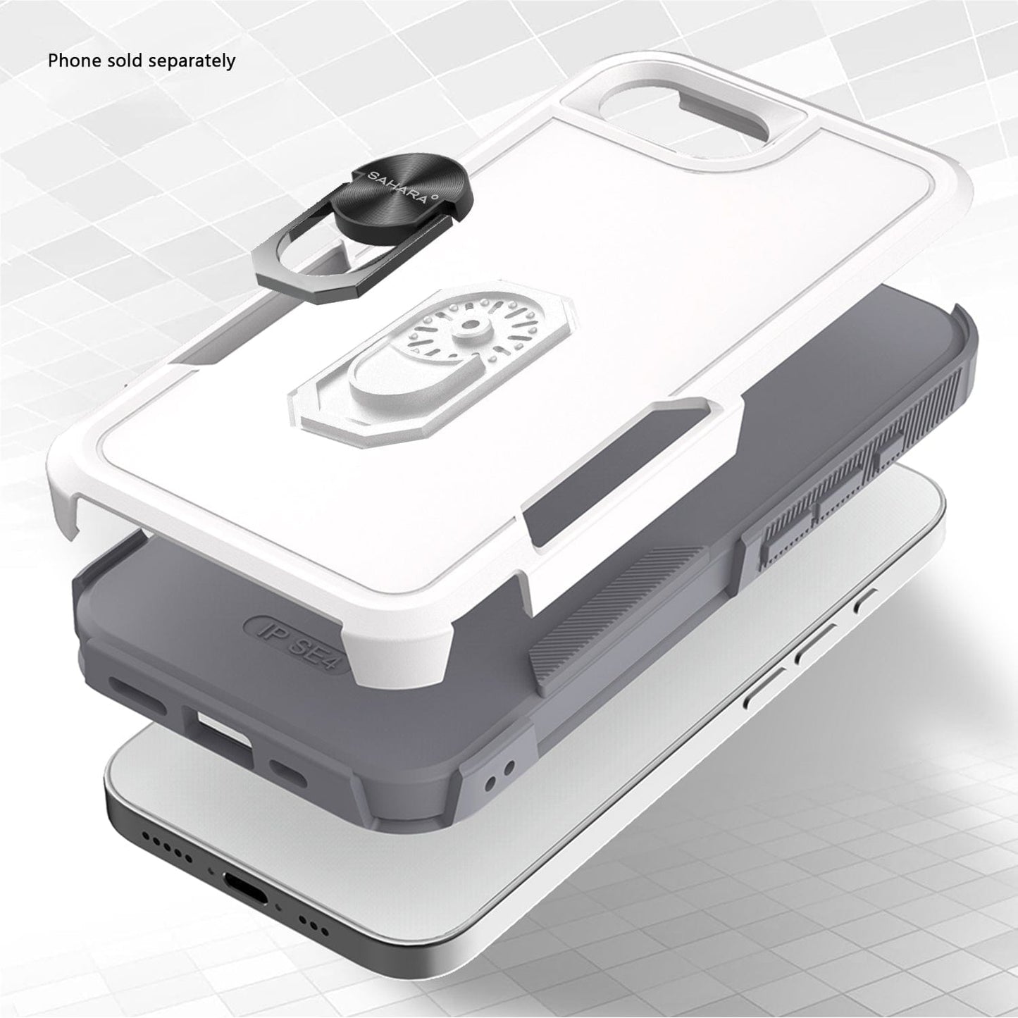 iPhone 17e & iPhone 16e Case - Heavy-Duty Kickstand, Anti-Slip | Raider Series