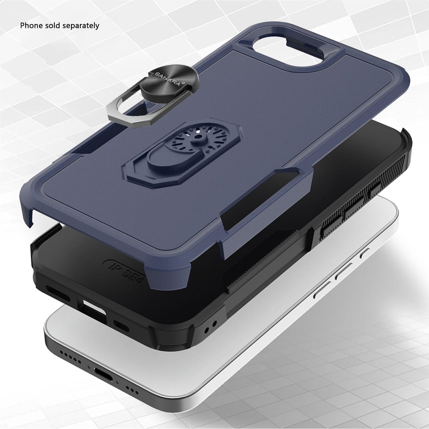 iPhone 17e & iPhone 16e Case - Heavy-Duty Kickstand, Anti-Slip | Raider Series