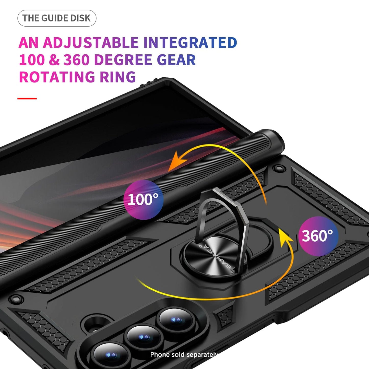 Samsung Galaxy Z Fold7 Heavy Duty Case - Kickstand, Shock-Absorbing Design  | Raider Series