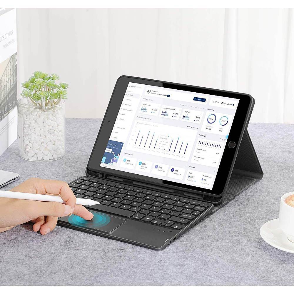 Navigate Series Keyboard Folio Touchpad Case - iPad 10.2-inch (9th Generation)