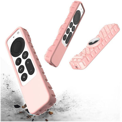 Apple TV 4K Remote Pink Silicone Case - Apple AirTag