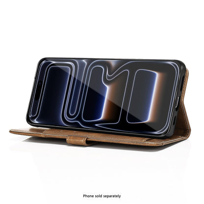 iPhone 17 Pro Case - Leather Folio Wallet | Indy Series