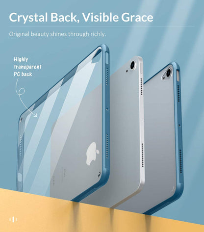 Venture Series Clear Hard Shell Case - Apple iPad Air 10.9-inch (4th/5th Gen) and iPad Air 11-inch (M2 & M3 & M4)