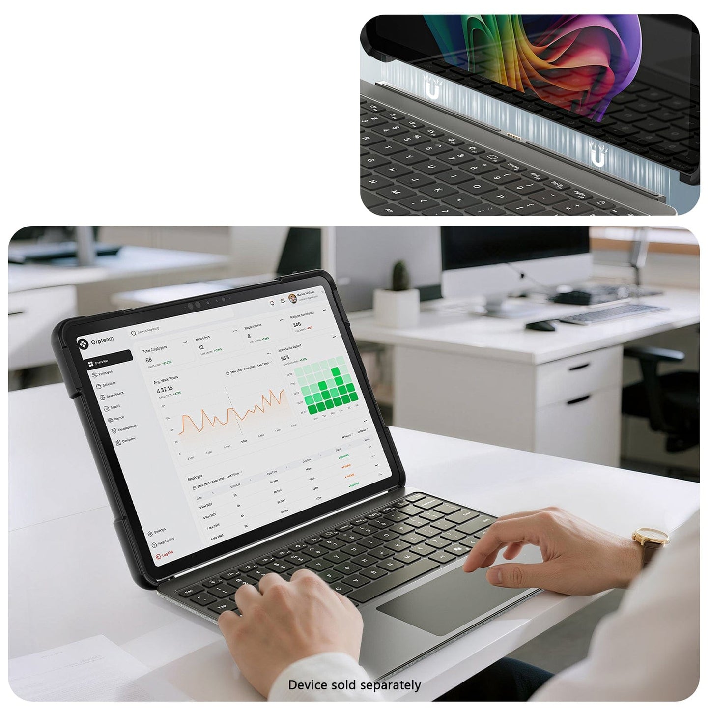 Microsoft Surface Pro 12-inch Case - Heavy-Duty with Hand & Shoulder Strap | Raider-X Series
