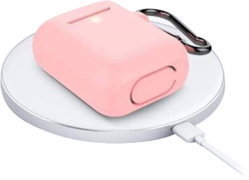 SaharaCase - Case Kit for Apple AirPods (1st Generation and 2nd Generation) - Pink Rose