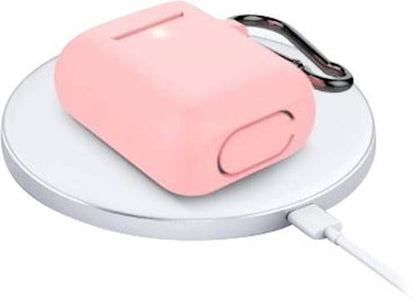 SaharaCase - Case Kit for Apple AirPods (1st Generation and 2nd Generation) - Pink Rose