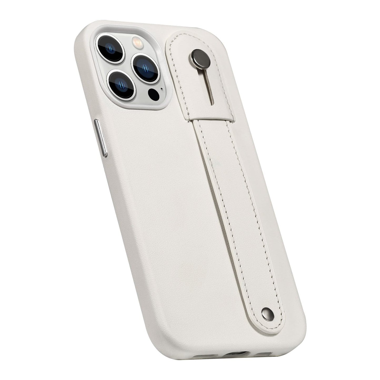 Indy Series White FingerGrip Series Case - iPhone 13 Pro Max