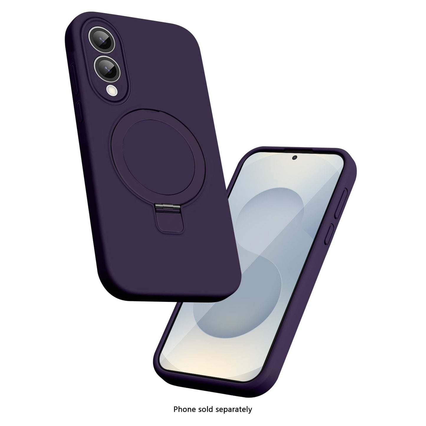 Samsung Galaxy S25 Edge Case - Silicone Kickstand, Magnetic charging compatible | Venture Series