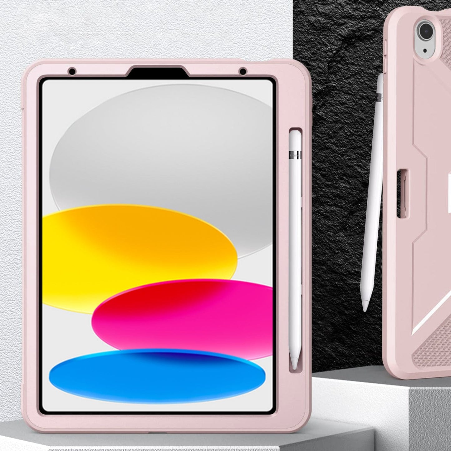 Raider Series Heavy Duty Tri-Fold Case - iPad A16 11-inch & iPad 10.9-inch 10th/11th/12th Generation