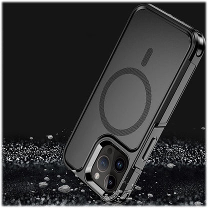 Protection Kit Bundle: Armor Series Hard Shell Case with Tempered Glass Screen and Camera Protector - iPhone 14 Pro Max