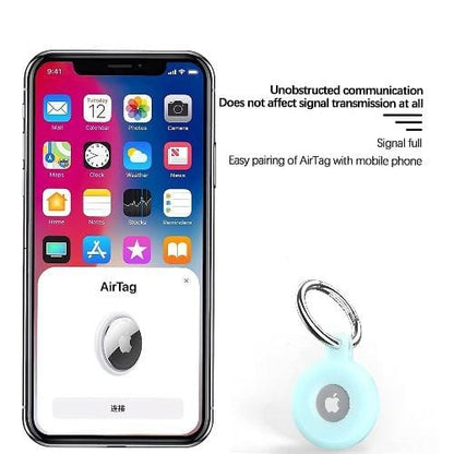 Sahara Glow Blue Silicone Case - Apple AirTag