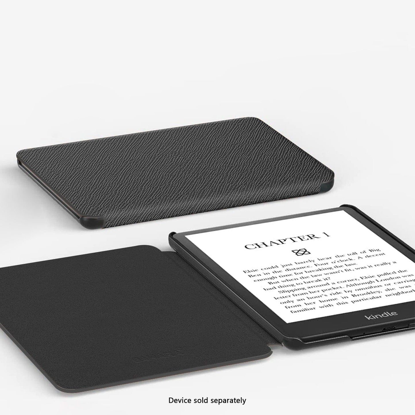 Amazon Kindle Paperwhite (2024) and Colorsoft Case - Folio, Vegan Leather | Venture Series