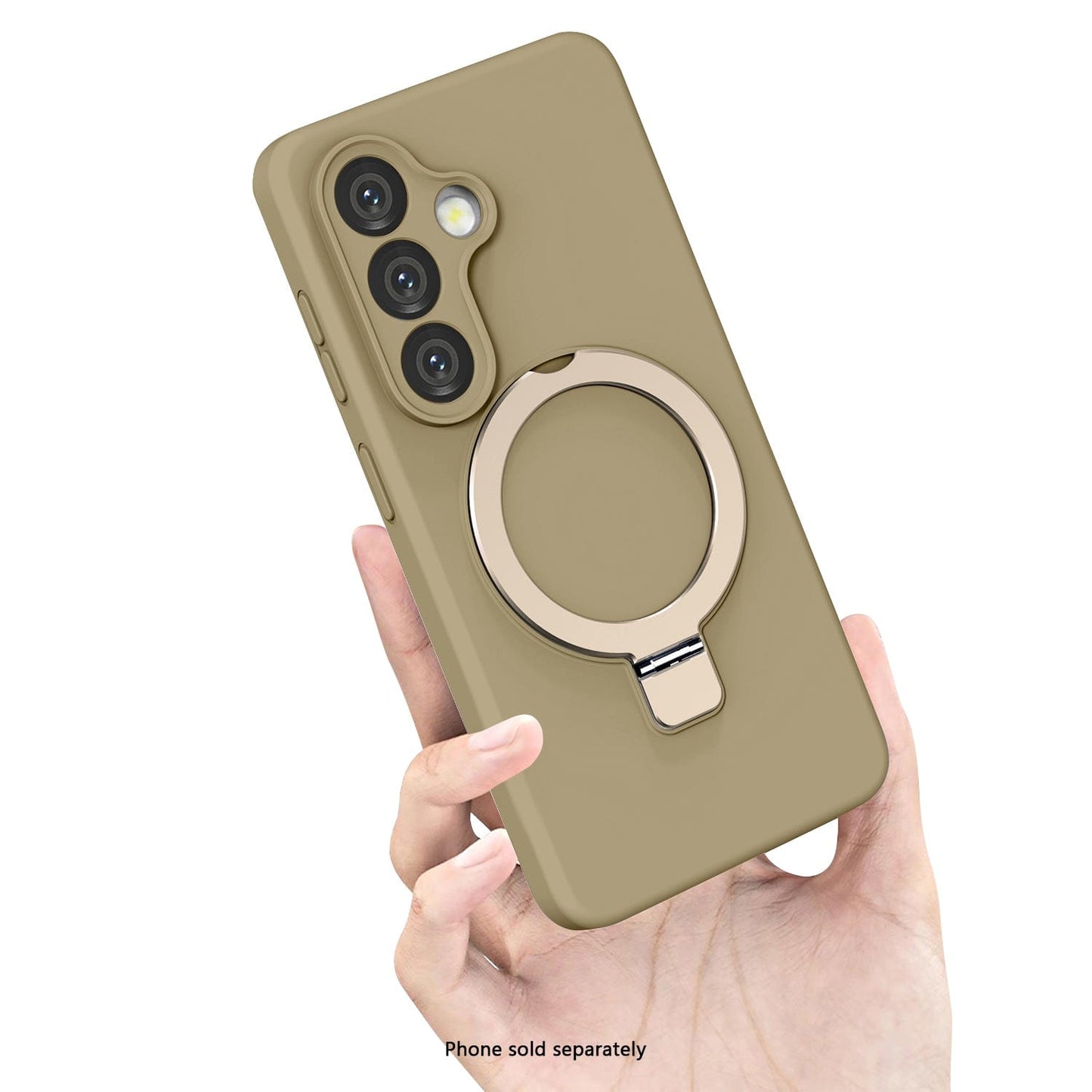 Samsung Galaxy S26 Case - Smooth Silicone, Kickstand | Venture Series