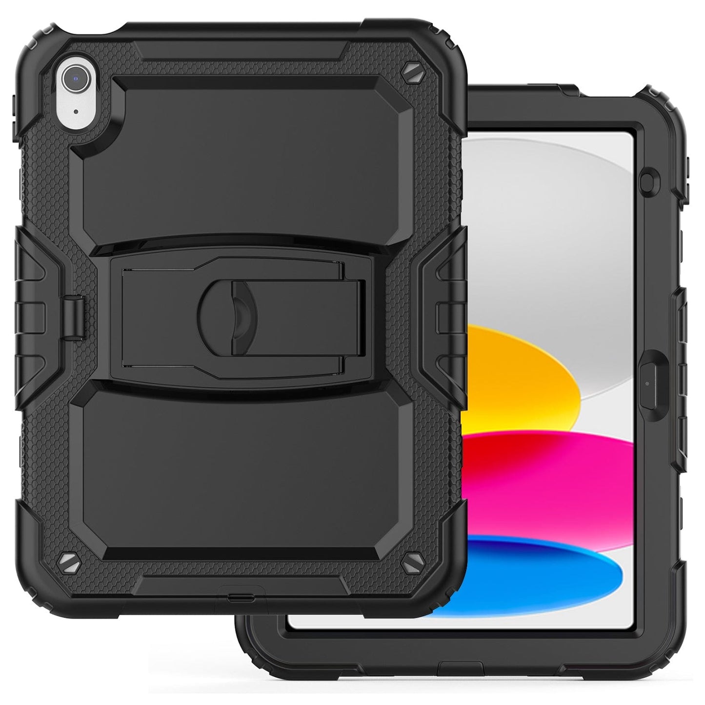 Raider Series Heavy Duty Kickstand Case - iPad A16 11-inch & iPad 10.9-inch 10th/11th/12th Generation