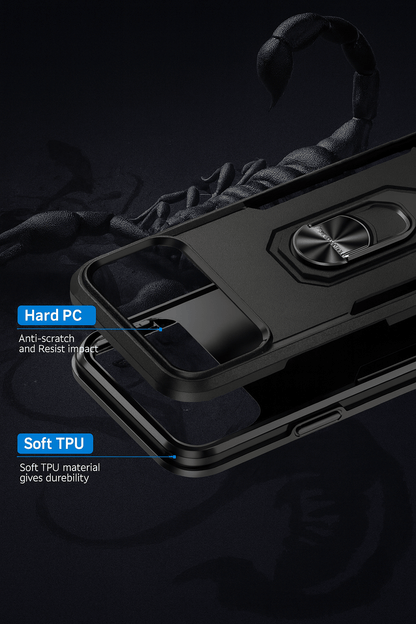 iPhone Air Case - Heavy-Duty Kickstand, Military-Grade, Anti-Slip | Raider Series