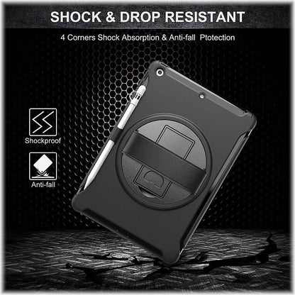 Raider Series Heavy Duty Hand Strap Case - iPad 10.2-inch