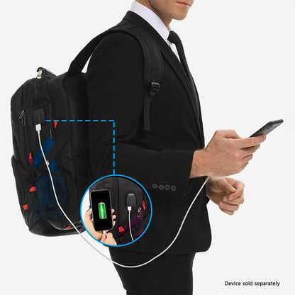 All-in-One Backpack with Anti-Theft lock Fits Laptops up to 17.3"