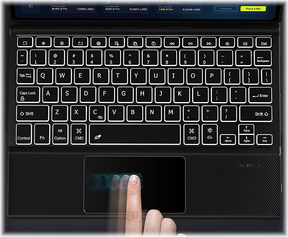 Navigate Series Keyboard Folio Case - iPad A16 11-inch & iPad 10.9-inch 10th/11th/12th Generation