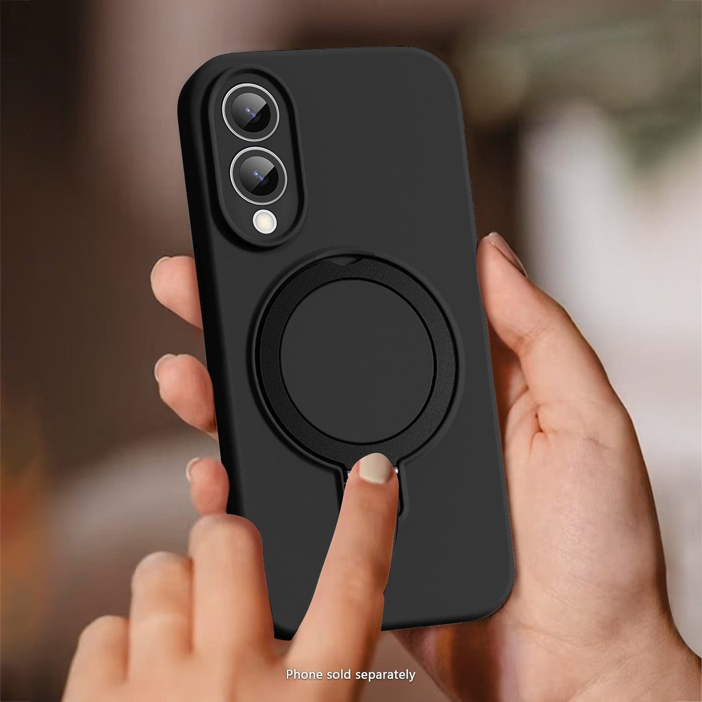 Samsung Galaxy S25 Edge Case - Silicone Kickstand, Magnetic charging compatible | Venture Series