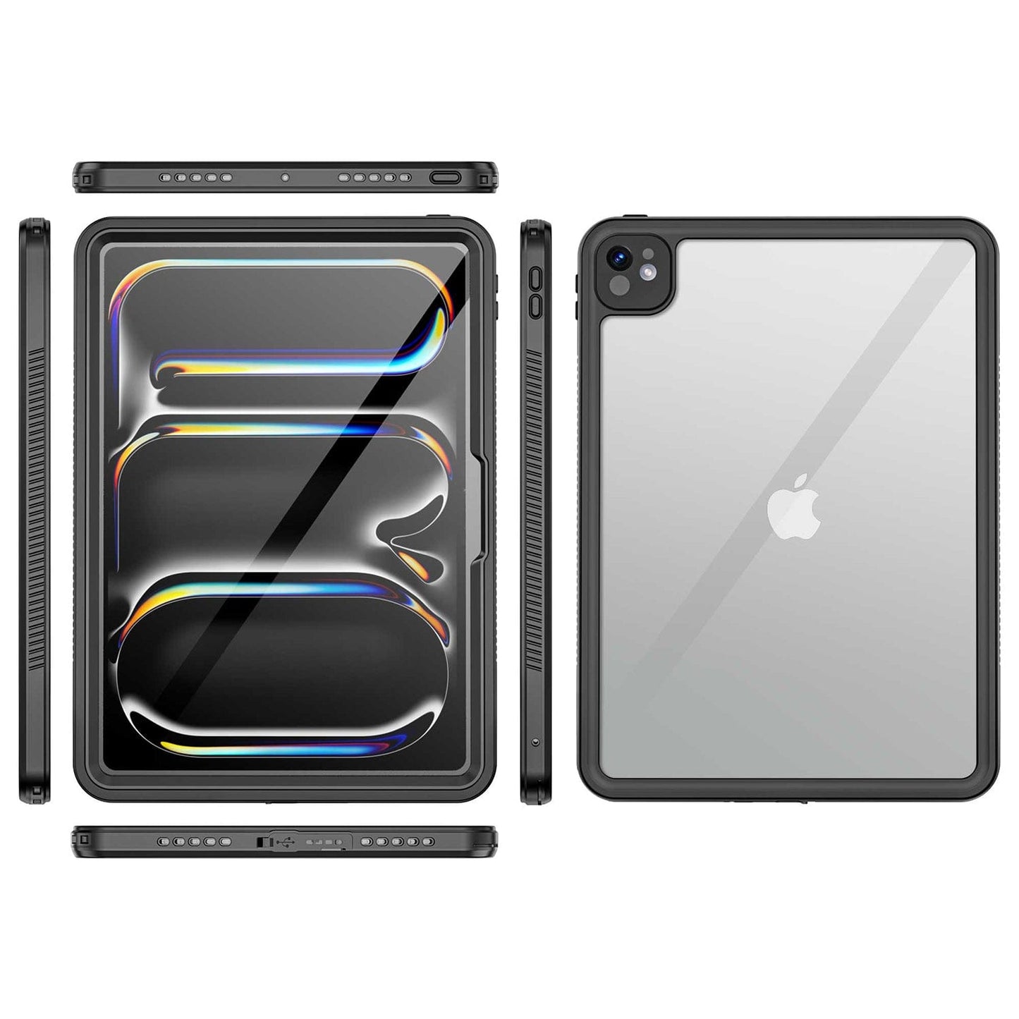 iPad Pro 13-inch (M4 2024 / M5 2025) Case - Waterproof Protection, Screen Protector | Oasis Series