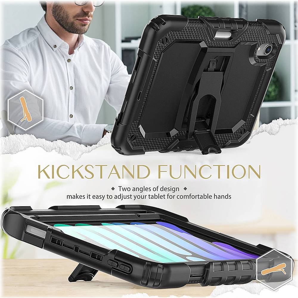 Raider Series Heavy Duty Kickstand Case - Apple iPad mini (A17 Pro) and Apple iPad mini (6th Generation 2021)