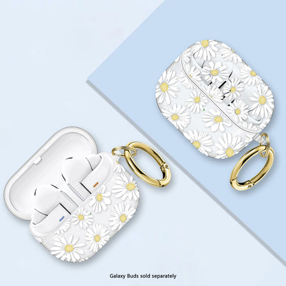 Samsung Galaxy Buds3, Buds3 Pro and Buds3 FE Case - Transparent with Carabiner | Venture Series