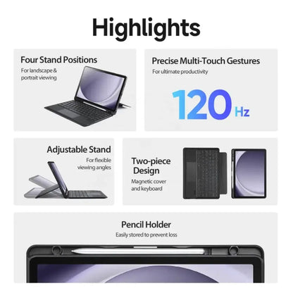 Samsung Galaxy Tab S10 FE Keyboard Case - Trackpad | Navigation Series