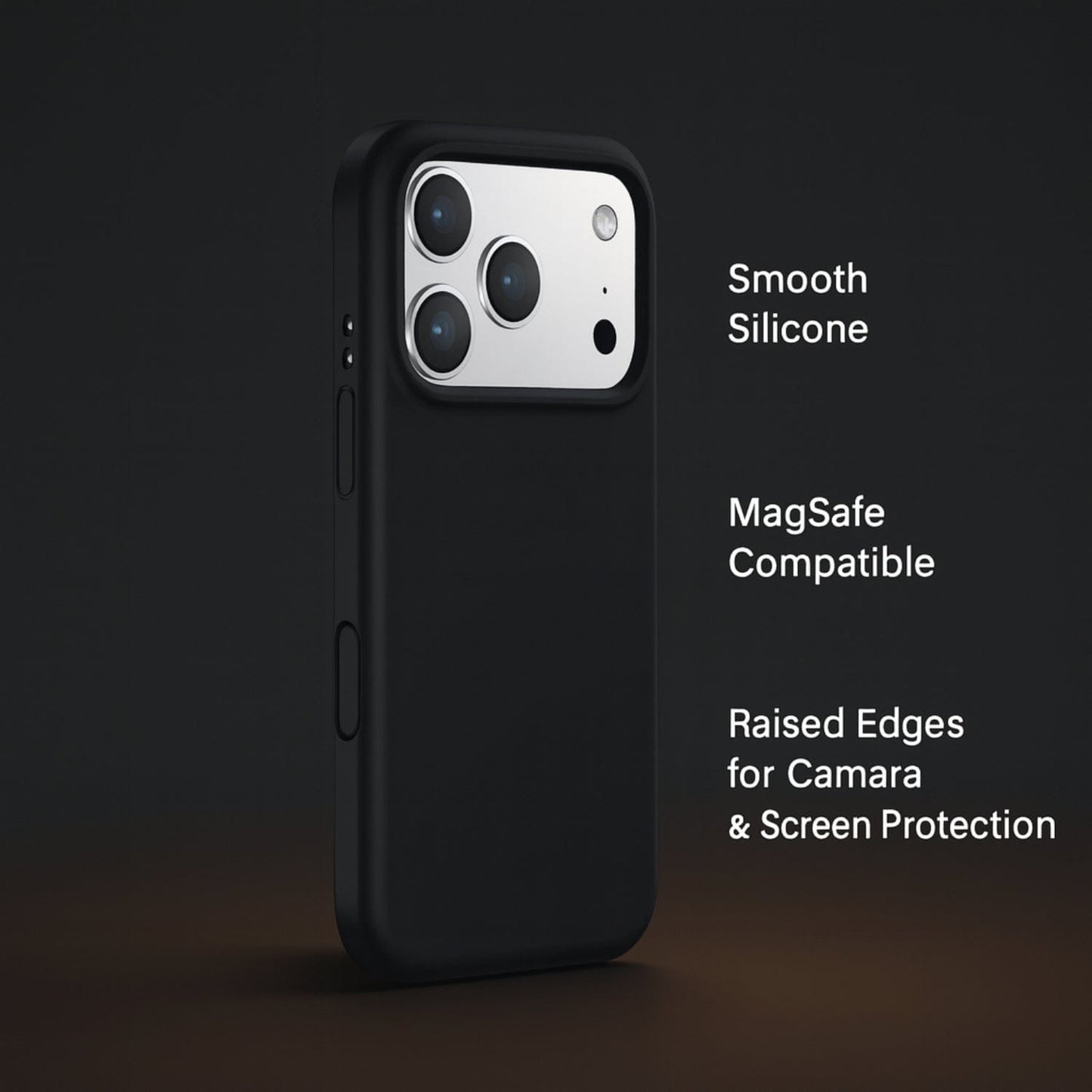 iPhone 17 Pro Case - Silicone MagSafe Anti-Slip | Venture Series